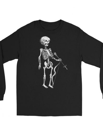 Big Skull Archer T-Shirt Long Sleeve all colors
