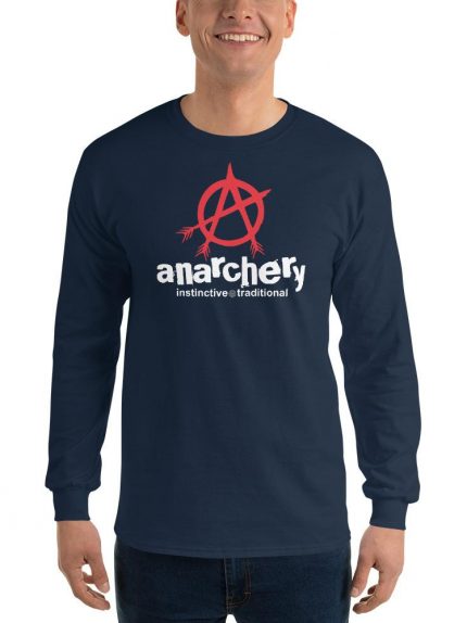 Anarchery Long Sleeve T-shirt dark colors
