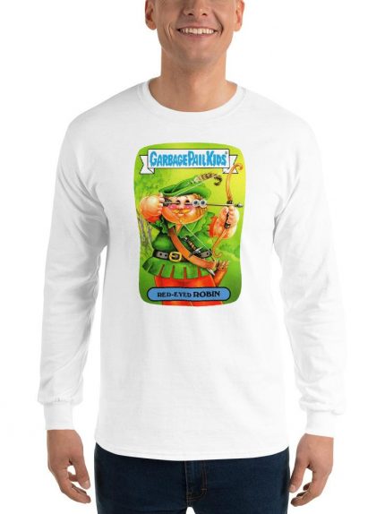 Red-Eyed Robin Garbage Pail Kids Men’s Long Sleeve Shirt all colors