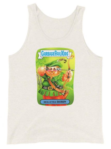 Red-Eyed Robin Garbage Pail Kids Men’s Tank Top all colors