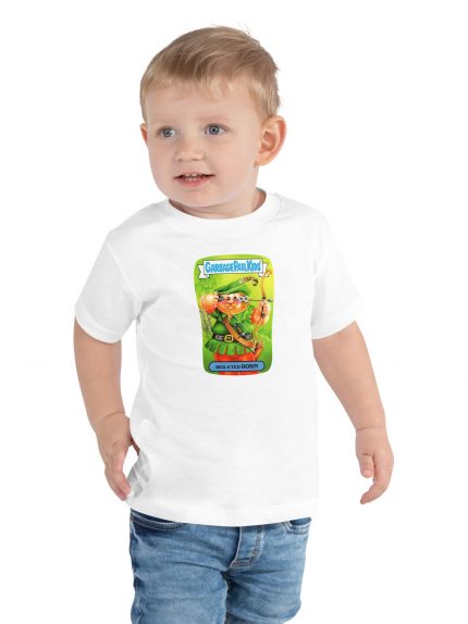 Red-Eyed Robin Garbage Pail Kid’s T-Shirt all colors