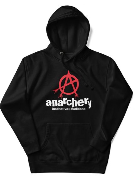 Anarchery Men's Hoodie dark colors