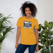 unisex-staple-t-shirt-mustard-front-664e35a9a69b3.jpg