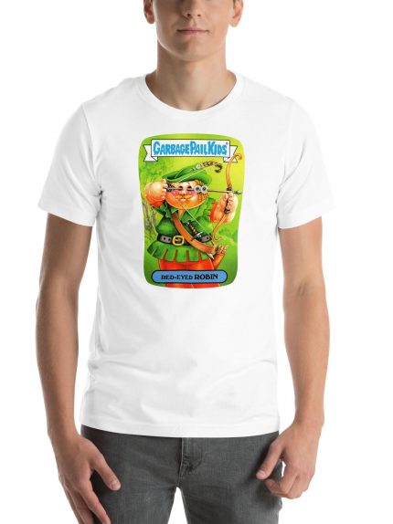 Red-Eyed Robin Garbage Pail Kids T-Shirt all colors