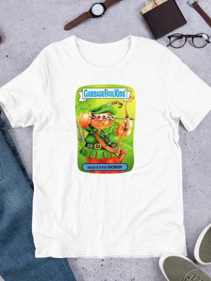 Red-Eyed Robin Garbage Pail Kids Women's T-Shirt all colors