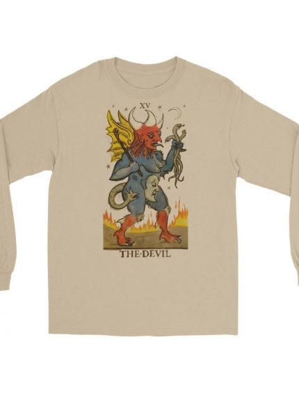 The Devil I Men’s Long Sleeve Shirt all colors