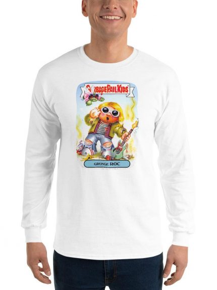Grunge ROC Garbage Pail Kids Men’s Long Sleeve Shirt all colors