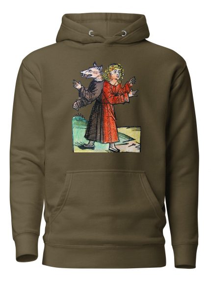 Wolf Boy Men’s Hoodie all colors