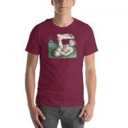 unisex-staple-t-shirt-maroon-front-667052d1b577a.jpg