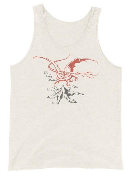 Smaug and the Lonely Mountain Men’s Tank Top ALL colors