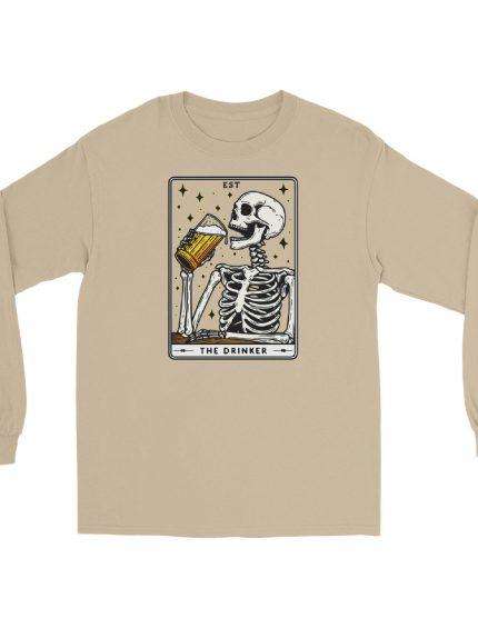 The Drinker camiseta manga larga