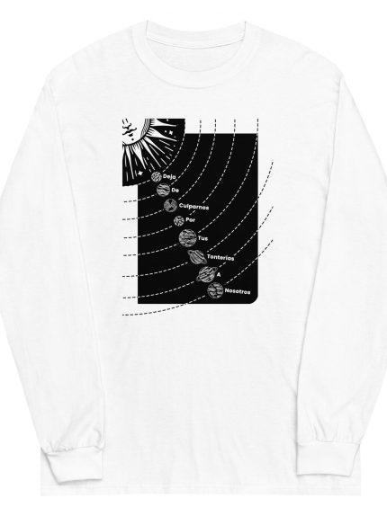No nos culpes camiseta manga larga hombre