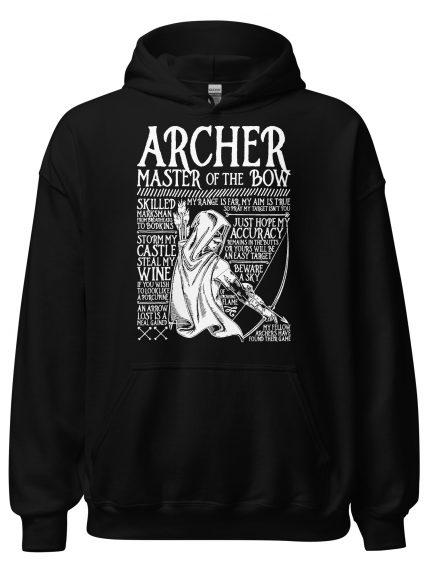 Master of the Bow sudadera con capucha