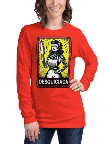 La Desquiciada Camiseta manga larga mujer