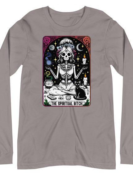 The Spiritual Bitch camiseta manga larga mujer